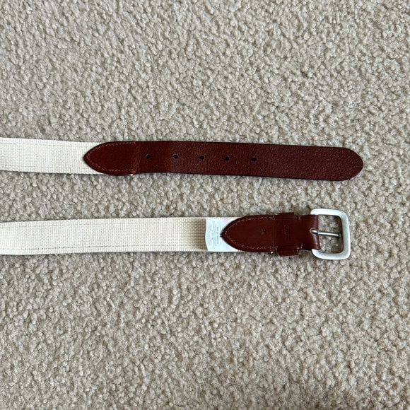 Mens J Crew Belt - Anchor Print Size 34 - Picture 3 of 4